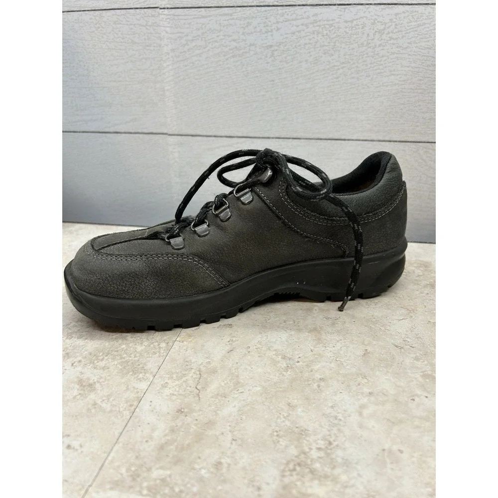 Finn Comfort Murnau Lace-Up Low-Top Nubuck Leather‎ Hiking Shoes Women Size 5